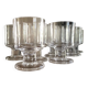 10 crystal wine glasses