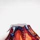 Murano Ashtray - Archimede Seguso - Bullicante - Red Blue Sommerso