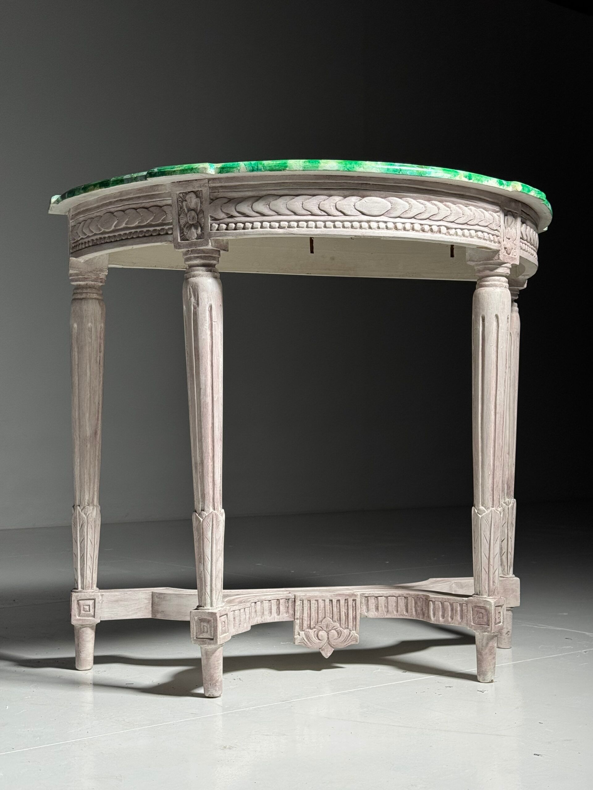 Set of 2 Louis Seize style side tables