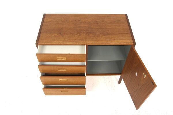 Commode scandinave, System, Gillis Lundgren, Möbel-IKÉA, Suède, 1960