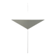 White lacquered metal corner wall light, France, 1970