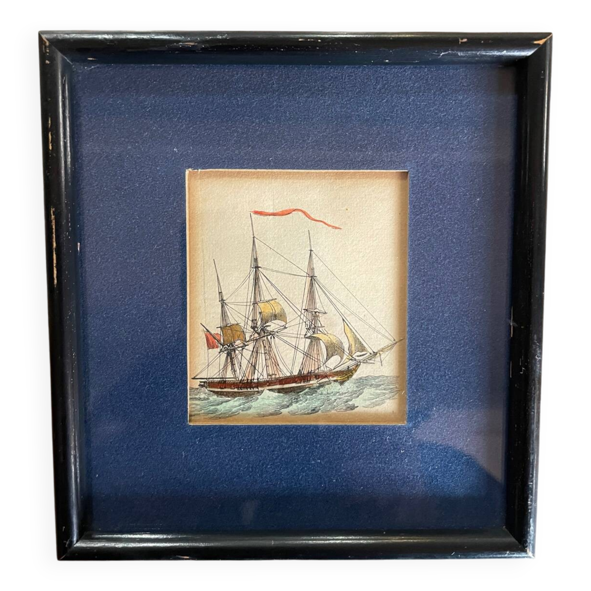 Miniature Navy on Paper