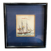 Miniature Navy on Paper