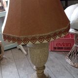 Reconstituted stone lamp