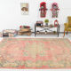 7x10 oriental & madallion vintage rug 207x304cm