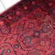 Tapis vintage afghan Ersari fait main en laine – 84 x 296 cm – Années 1970