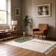Handmade traditional authentic pure wool rug 2/3 m