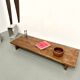 Solid oak coffee table, 1950s