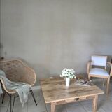 Table basse en chêne