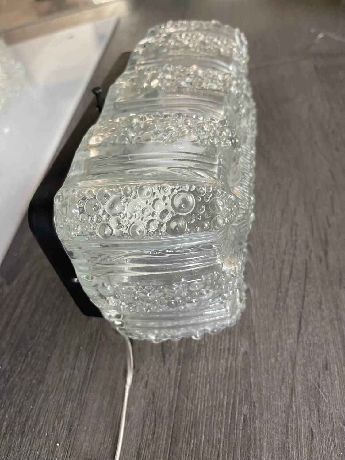 Crystal Glass Sconces Set of 12 by Staff Germany 1970’s