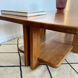 Vintage solid elm table