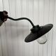 Swan neck wall light