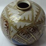 Vase ball porcelain Camille Tharaud