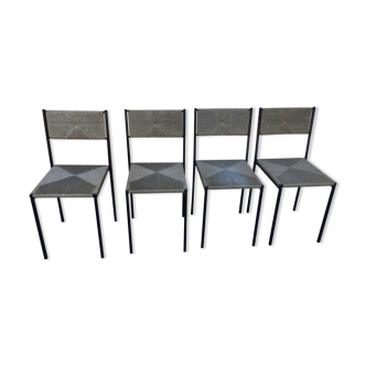 4 Paludis 150 chairs by Giandomenico Belotti