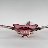 XXL Mid Century Murano Glass Bowl, Italy, Labeled