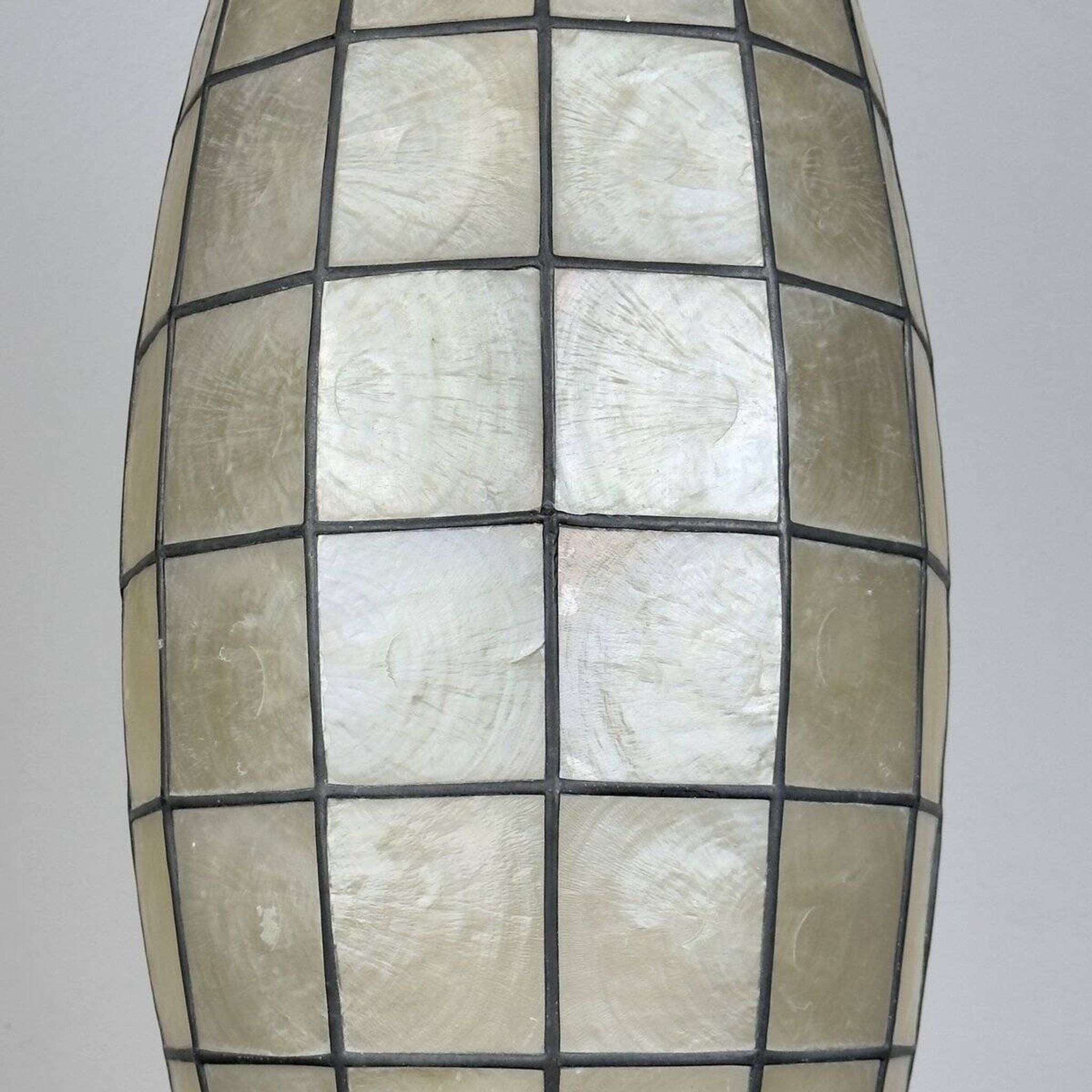 Vintage Capiz Shell Pendant, Italy, 1960s