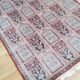 Tapis laine nouée main