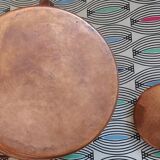 Hammered copper teapot