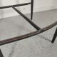 Lot 4 industrial bar stools 70s