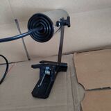 Chrome clamp spotlight from the 80s by Targetti.