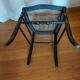Chaise Napoleon III authentique assise cannage