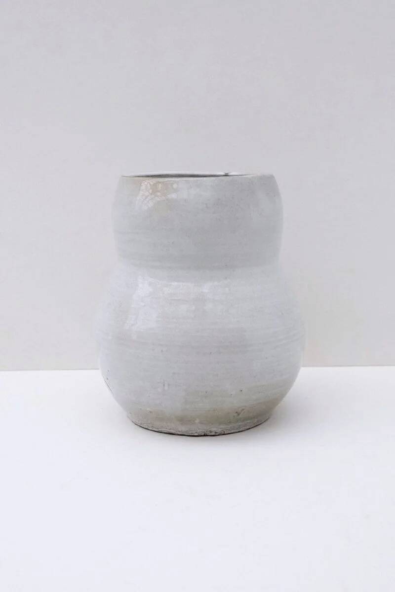 Vase "chouette" de Michel Bailly en céramique, France 1970