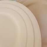 4 assiettes dessert art déco vintage 210689