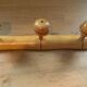 Pop-up Christmas 2022 -Coat rack 3 old wooden hooks