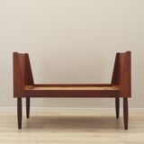 Lit en teck, design danois, années 1970, production : Danemark
