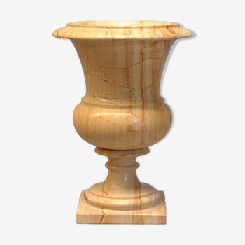 Medicinal vase in teak marble