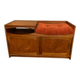 Low entrance furniture in teak Chippy