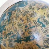World map, Philip's Pictorial Globe