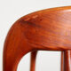 Model 16 teak dining chairs by Johannes Andersen for Uldum, set of 4
