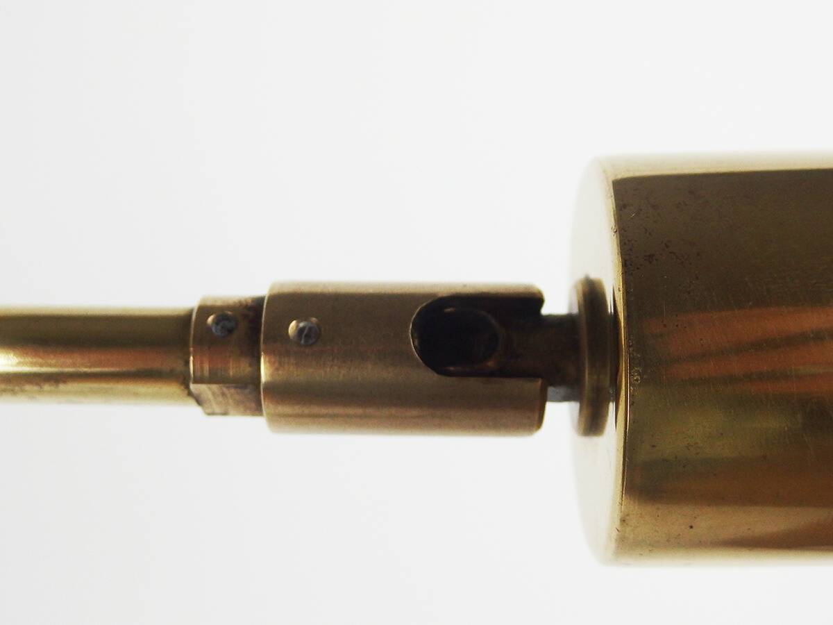 Brass floor lamp from the 1960s