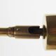 Brass floor lamp from the 1960s