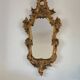 Miroir baroque en bois doré