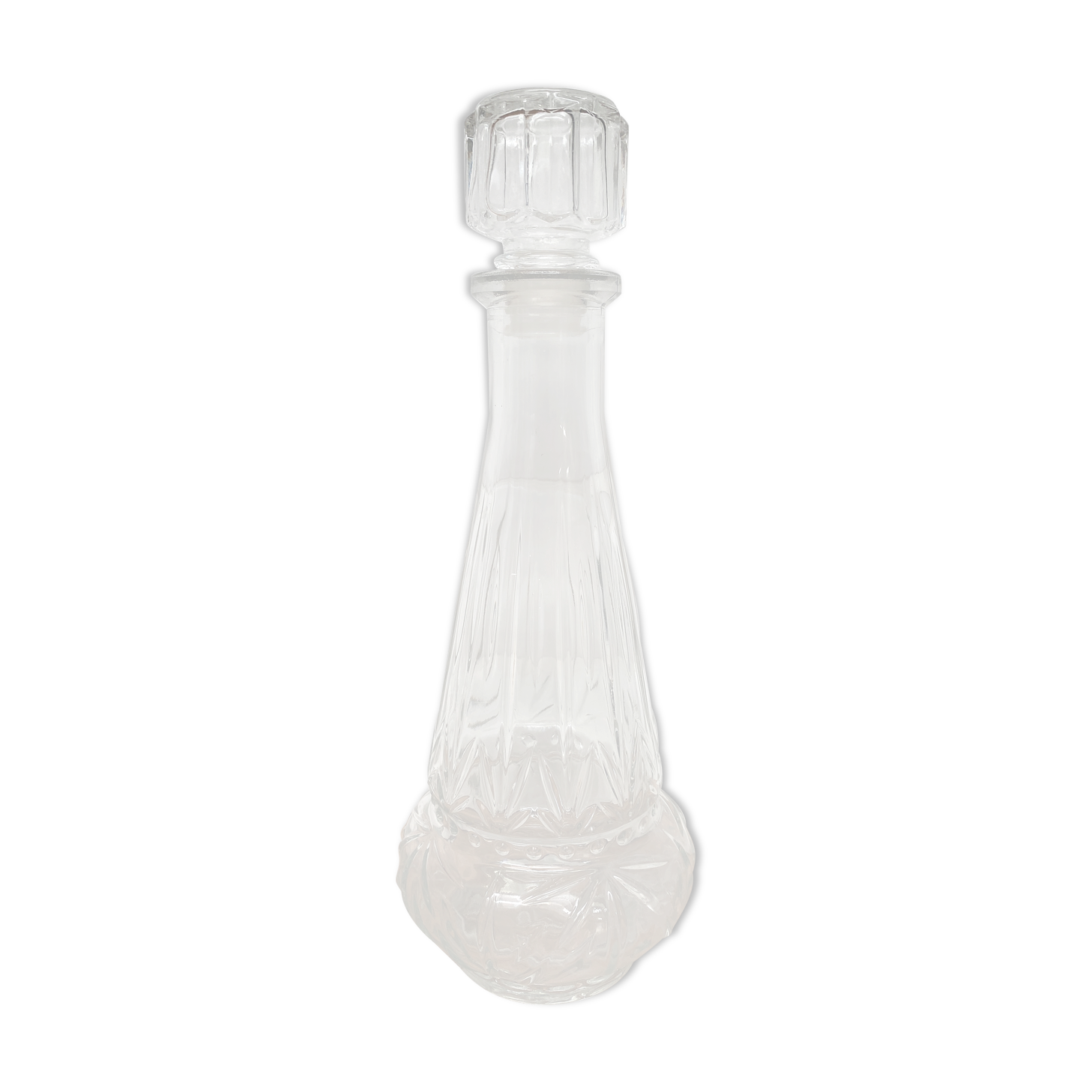 0.5 L molded glass decanter