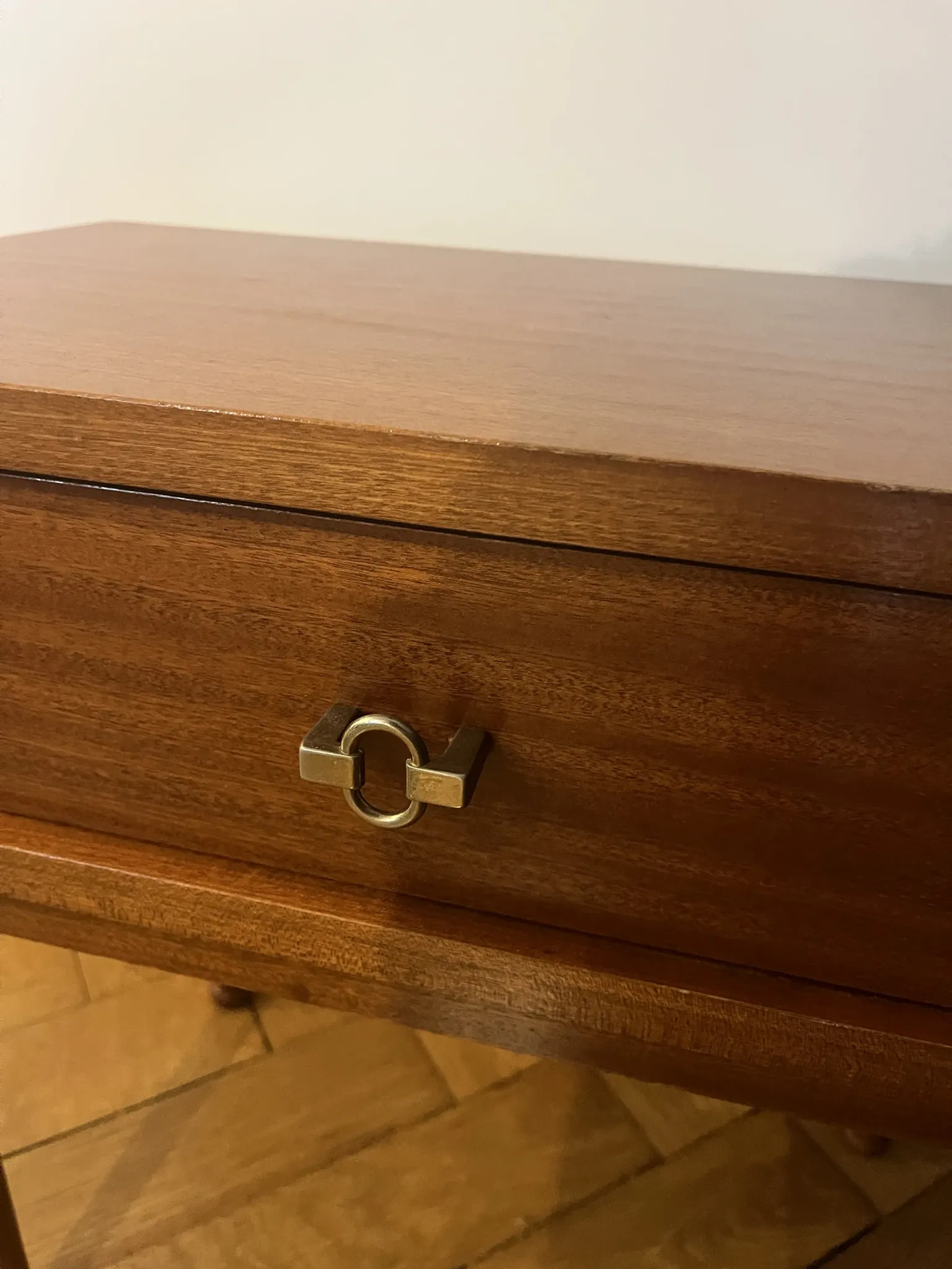 Scandinavian style bedside table