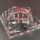JG Durand crystal pocket tray, modern design, Shantung model