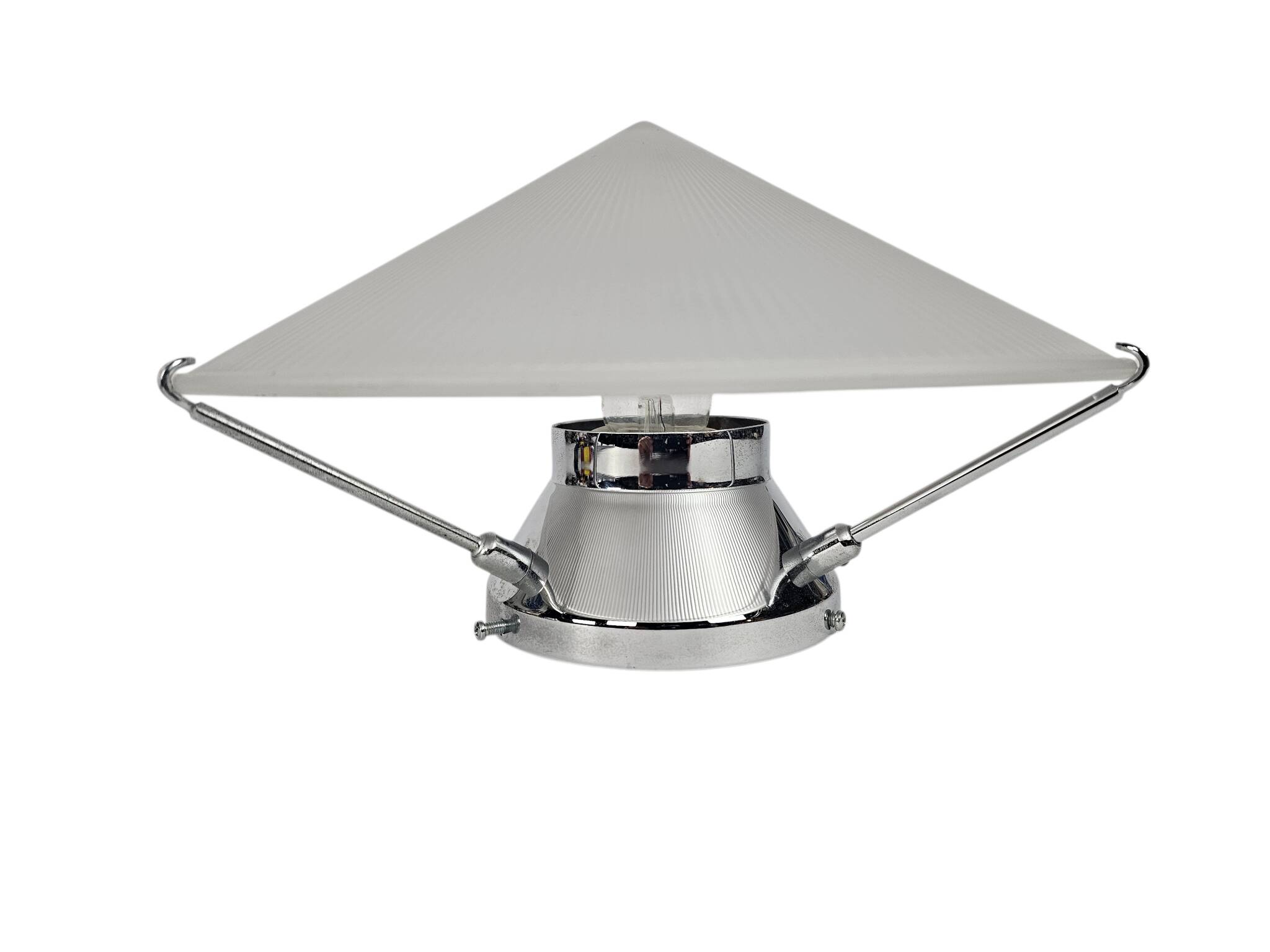 Milan Iluminacion - 'Chapeau Chinois - metal - glass - Spain - 90s