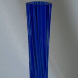 Vase soliflore en verre torsadé