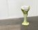Vintage Italian ceramic cache-pot with flower stand, 1980s, set of 2.