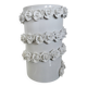 White slip ceramic vase, Italy, 1980s