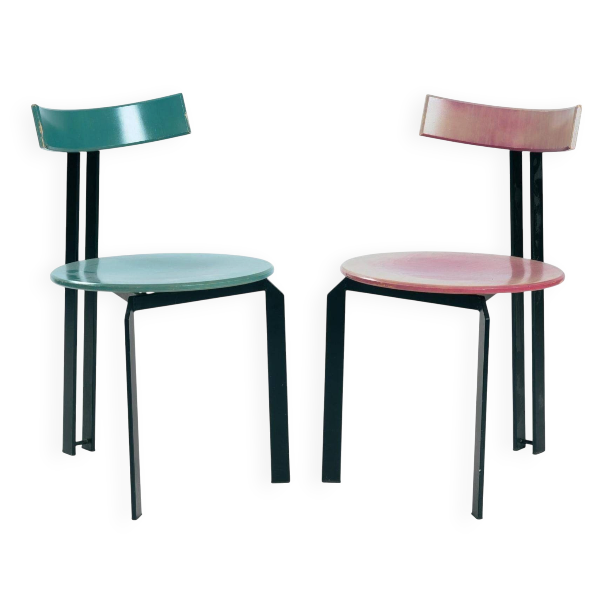 Postmodern Dutch Design Chair Harvink Zeta, Set of 2, 1980s