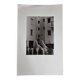 Art photography, town planning, architecture, vintage silver print, 1960s