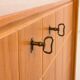 Fredrik A. Kayser teak free standing wall unit for Gustav Bahus, Norway 196