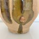 Old jar with brushstroke decoration