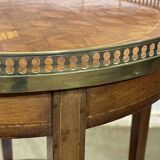 Louis XVI style mahogany side table