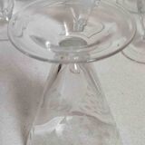 50s water glass set + 8 wine glasses