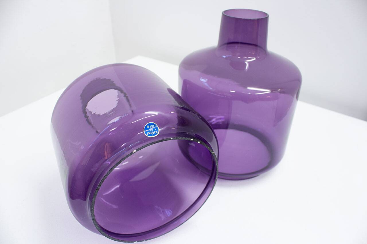 Pair of sconces wall lamp by Hans-Agne Jakobsson model V-222, Sweden